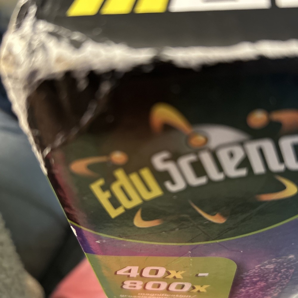 Edu Science Microscope 40x-800x New