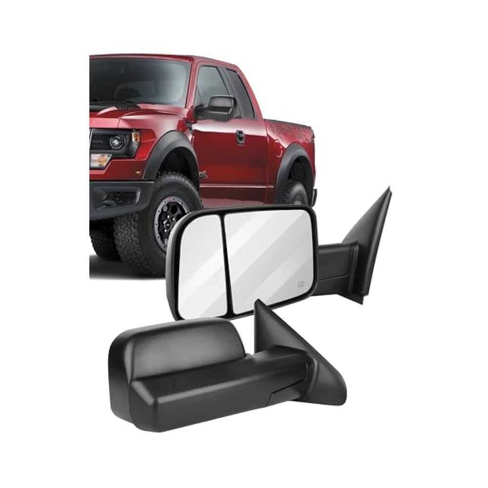 Enhanced Towing Mirrors, Heated, Power Adjust, Improve Driving Confidence