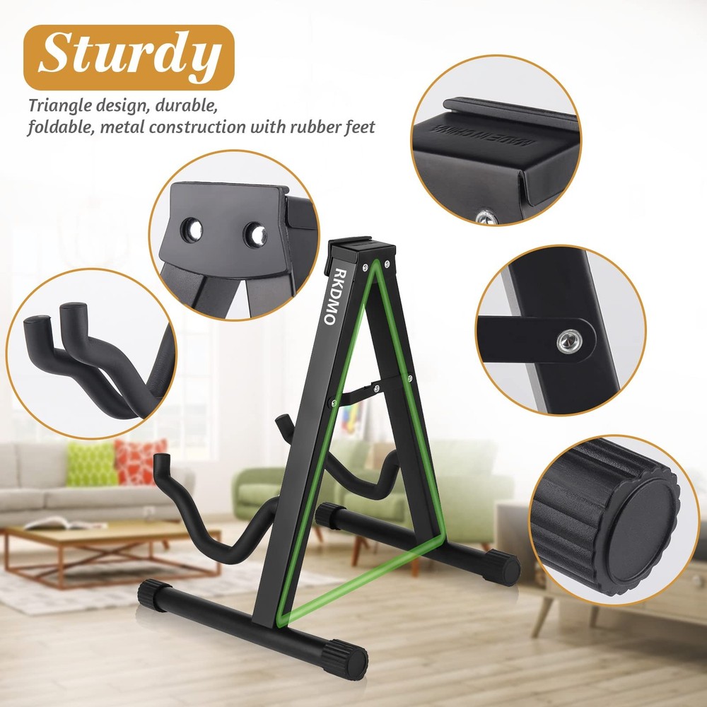 Cello Stand Adjustable, Folding Cello Support Stand, A-Frame Folding Cello Ho...