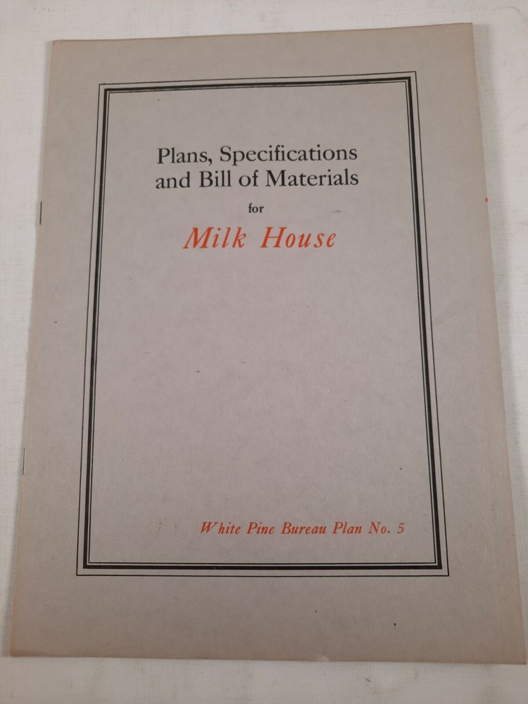 White Pine Bureau plan Construction Plan four walled implement shed braham mn