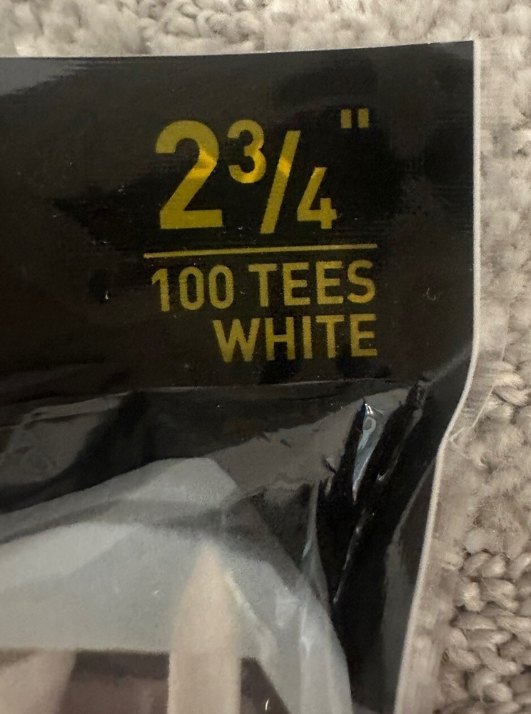 Maxfli Performance 2 3/4” Golf Tees 100 Pack (see Description)