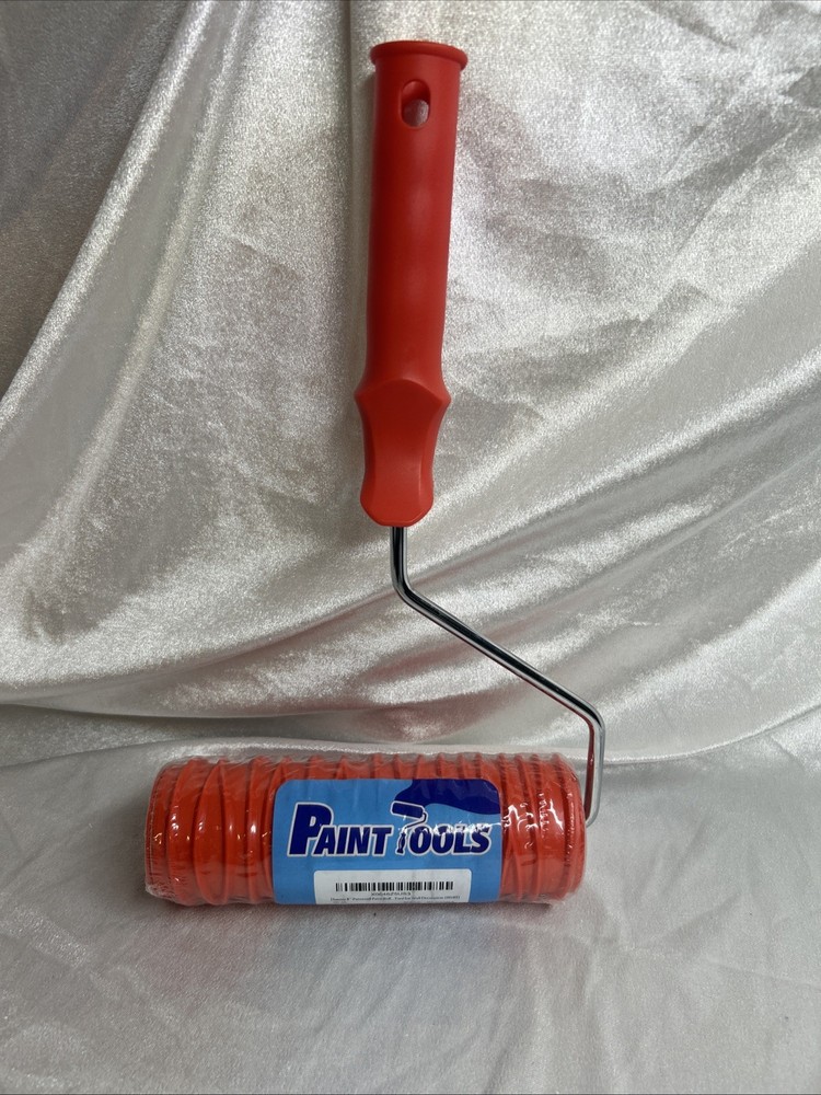 8in Rubber Patterned Paint Roller for Wood Pattern Graining