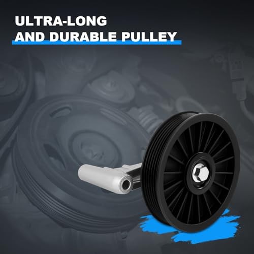 A/C Compressor Bypass Pulley 34224 Durable Replacement for Smooth AC