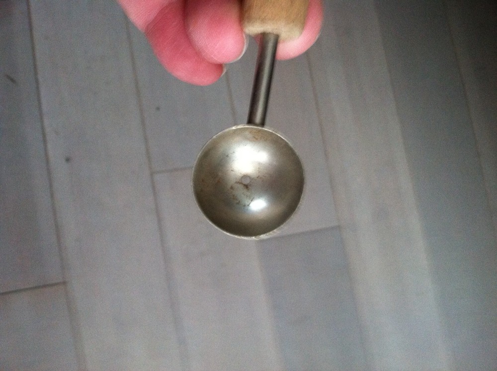 Vintage Double Scoop Kitchen Utensil