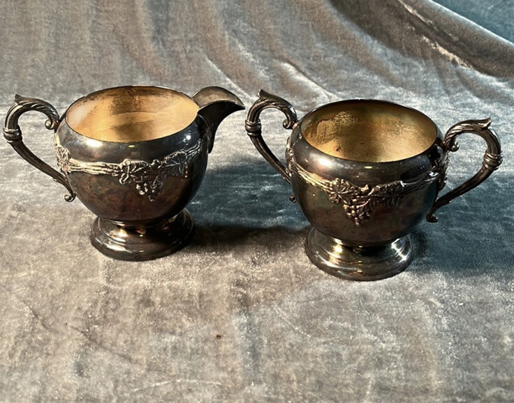 E.P. Copper Cream and Sugar