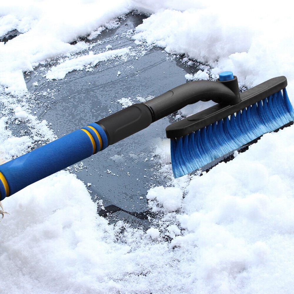 US 2 Pack Extendable Car Ice Scraper Snow Brush Windshield Window Cleaning Kit