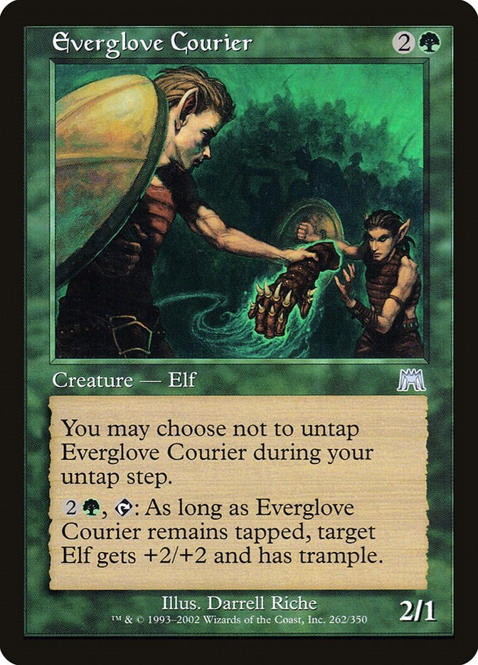 Everglove Courier Onslaught 262 MTG MP
