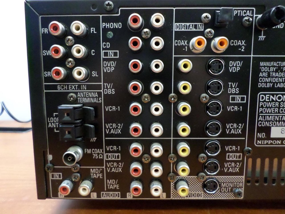 DENON AVR-2700 A/V SURROUND RECEIVER