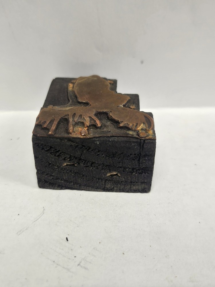 Printing Letterpress Printer Type Block Moose Print Cut