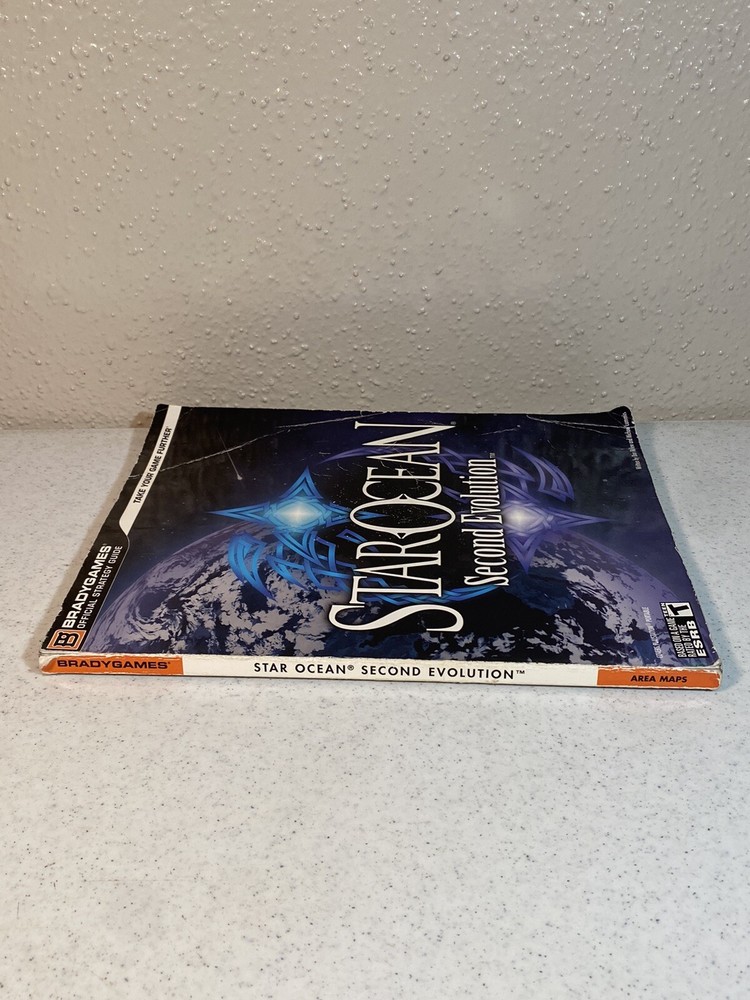 Star Ocean Second Evolution Official Strategy Guide Brady Sony PSP Square Enix