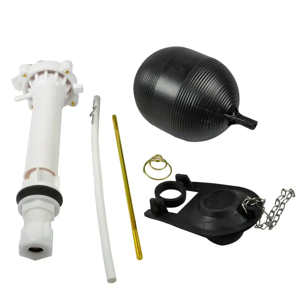 NEW Durable Complete Universal Toilet Tank Repair Kit EZ Installation