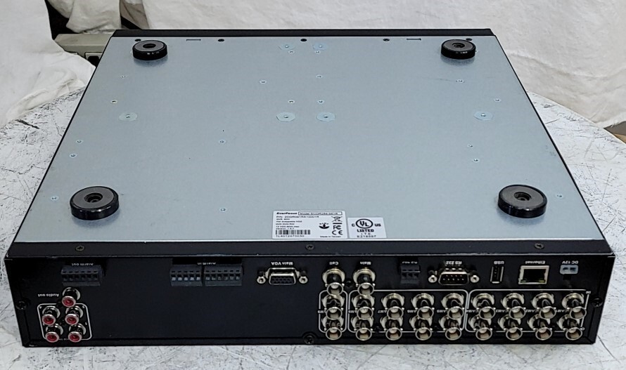 EVERFOCUS ECOR264-9X1R 2COR091RA10001R 9CH Security DVR System SEE NOTES