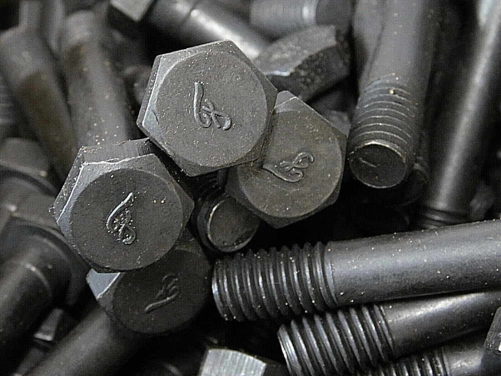 Ford GPW Cylinder Head Stud Bolt. F Script Marked.