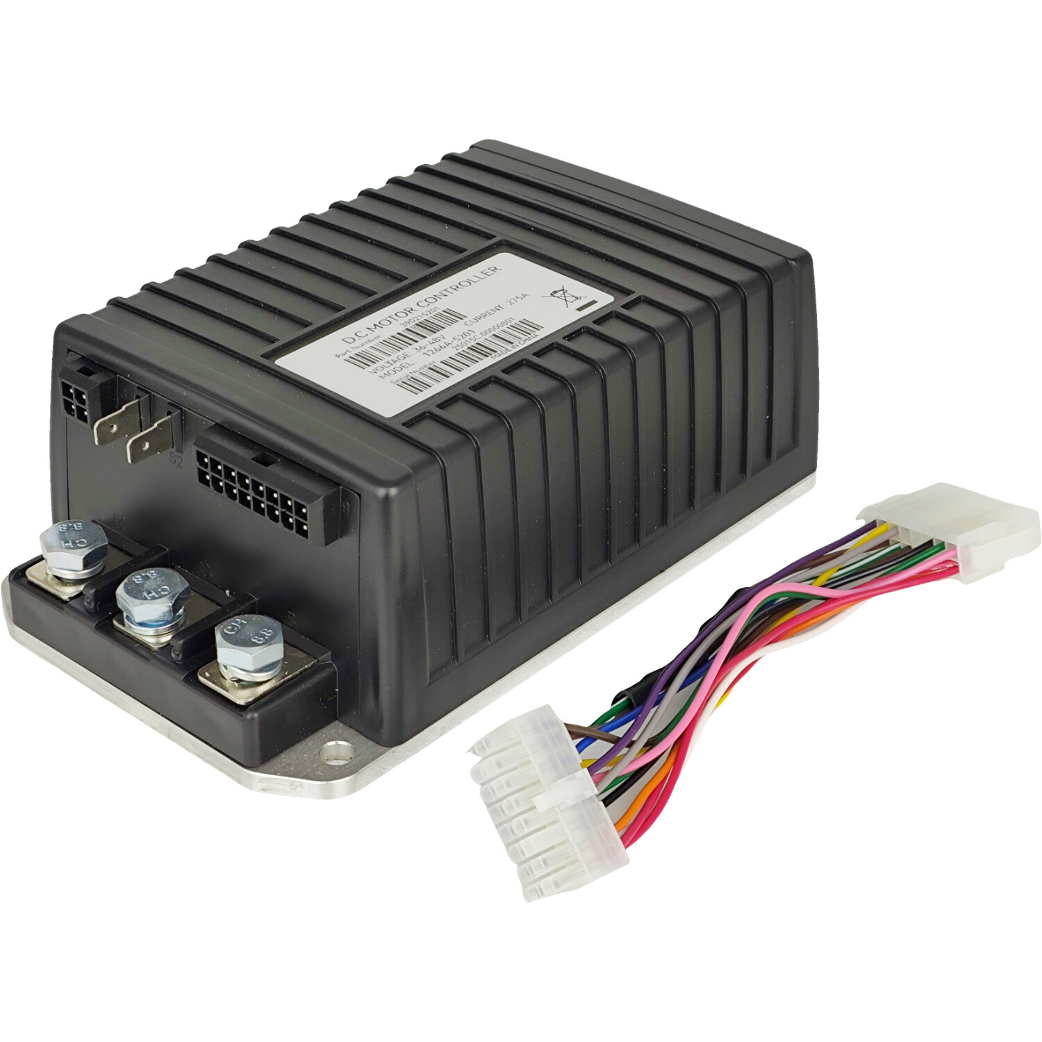 1266A-5201 36-48V 275A 0-5K DC Motor Controller w/ Adapter 1510-5251 1510A-5251