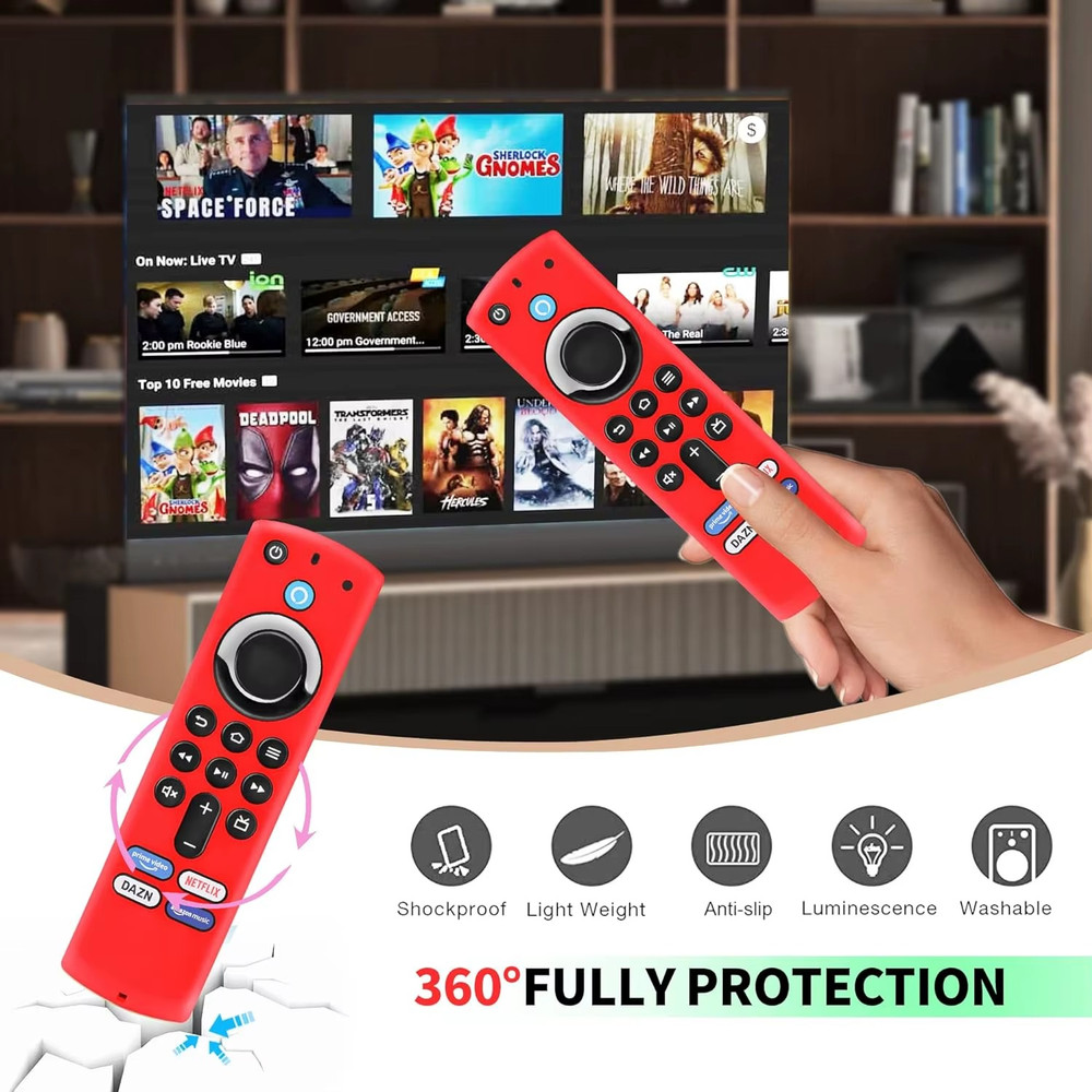 New Case Cover for For Fire Stick 4K MAX/ 3rd Gen Voice Remote Control