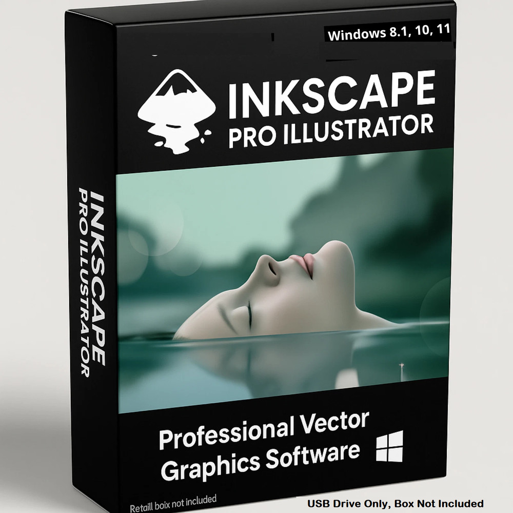 Pro Illustrator-Vector-Graphic Design-Image-2D-3D-Drawing-Software 2026 USB