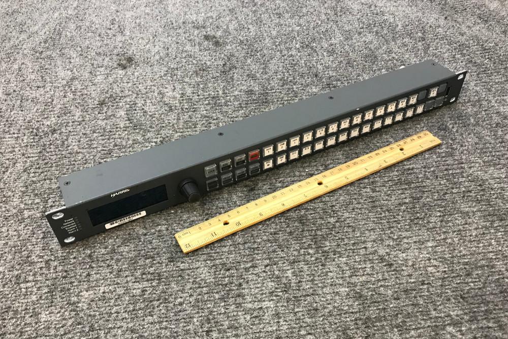 Harris RCP-32PB-OLED Router Control Panel (Unit Only, As Is)
