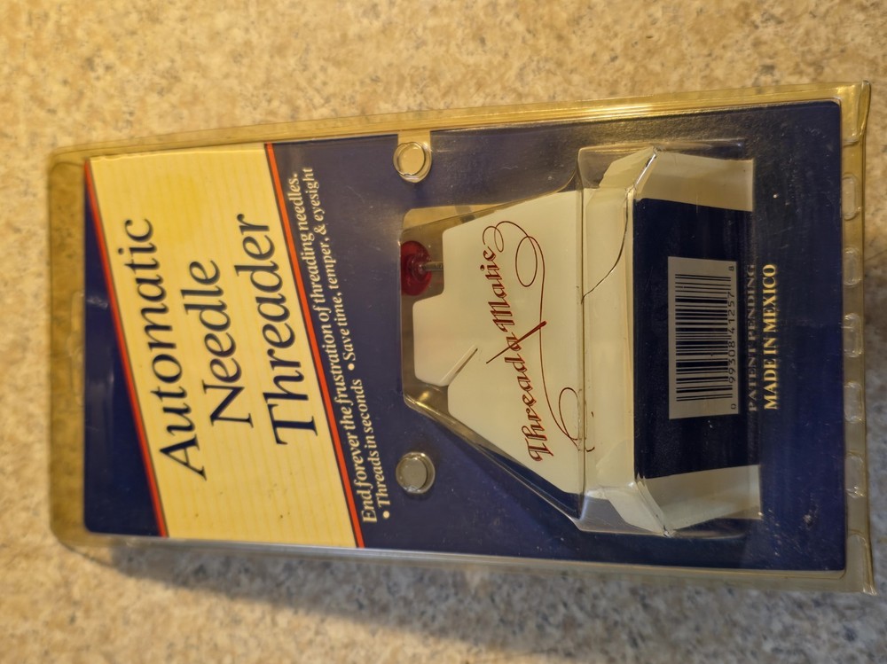Vintage Thread-a Matic Sewing Automatic Needle Threader New in Packaging
