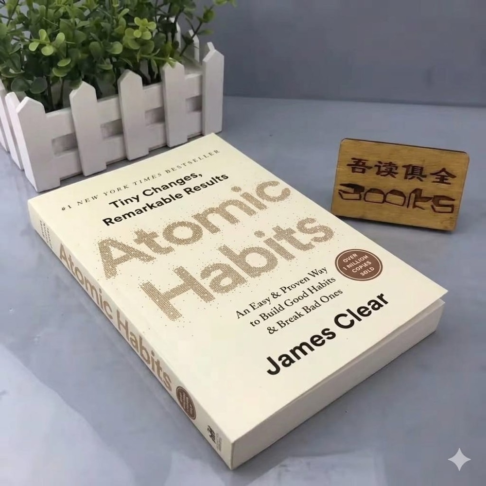 Atomic Habits by James Clear-Paperback-Free Shipping