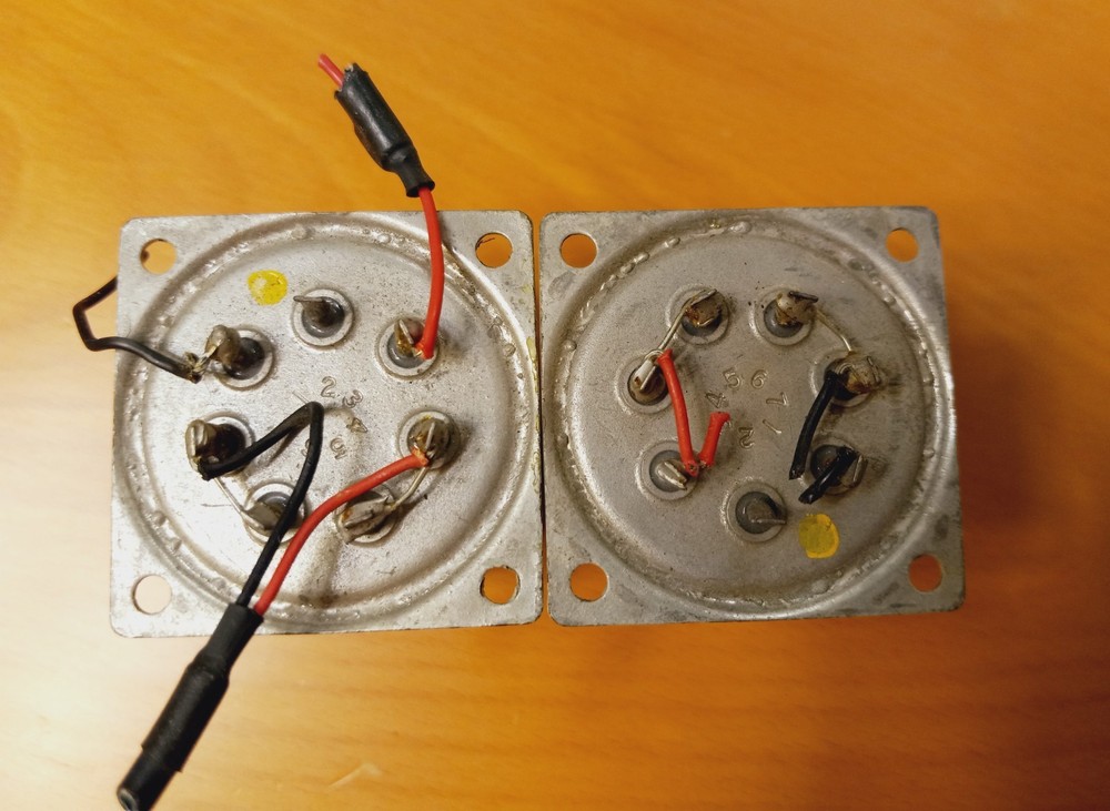 Pair - UTC Type H-25 Line-Match Input Transformers 500/500/125 Ohms