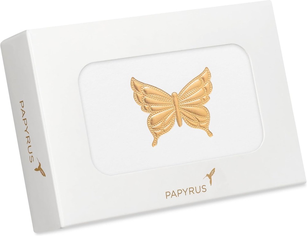 Papyrus Butterfly Stationery