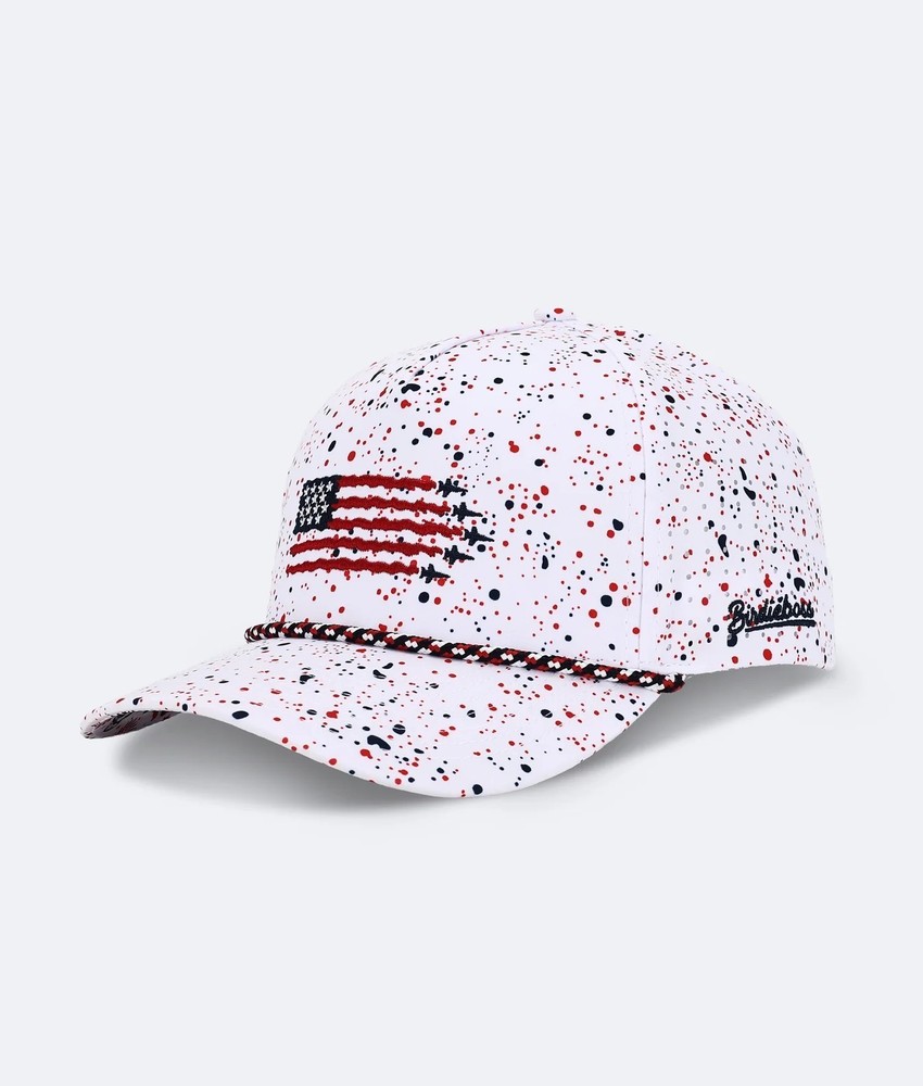 USA Hat - "Splatter" - BirdieBoss