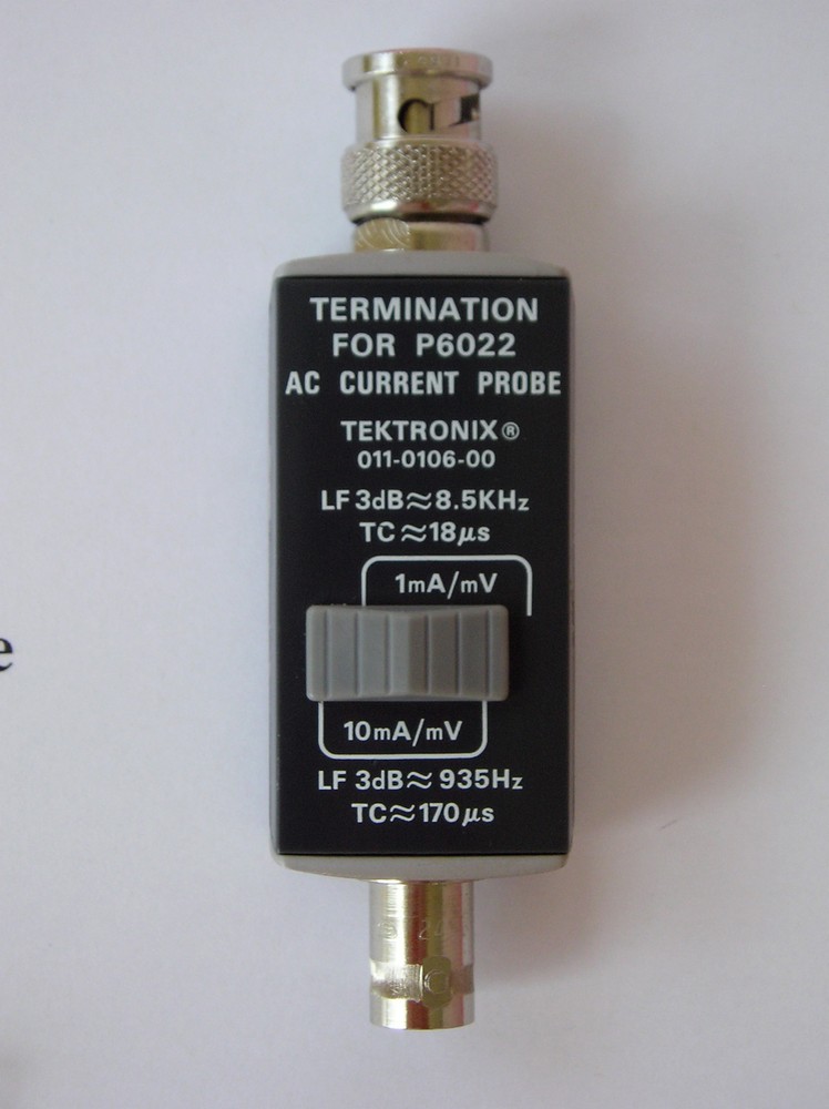 Excellent Tektronix P6022 Current Probe + Termination/ Fully Tested