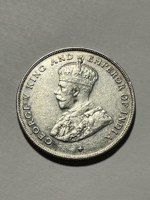 1919 Straits Settlements 1 Dollar Silver VF++ #20931