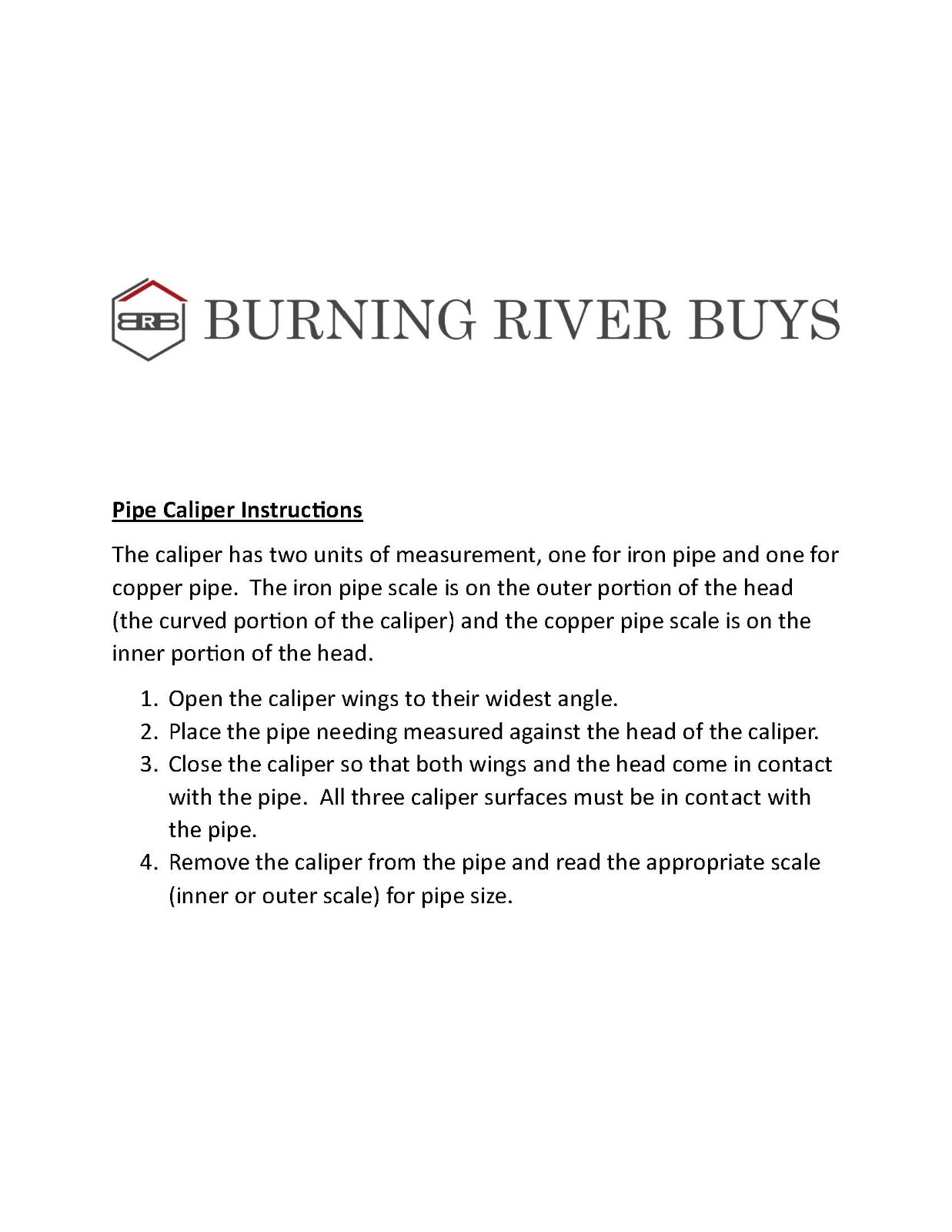 Pocket Sized Pipe Caliper