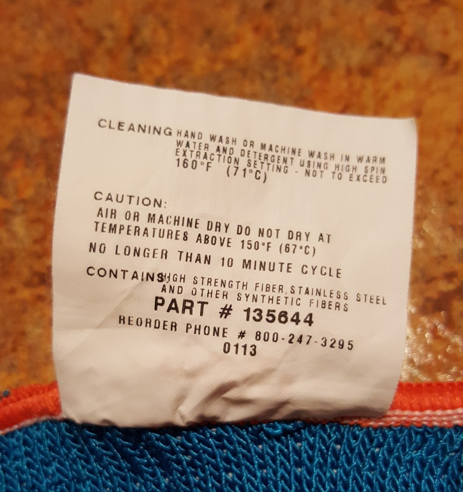 WHIZARD CUT GLOVE SIZE XLarge (10) 135644 GREY