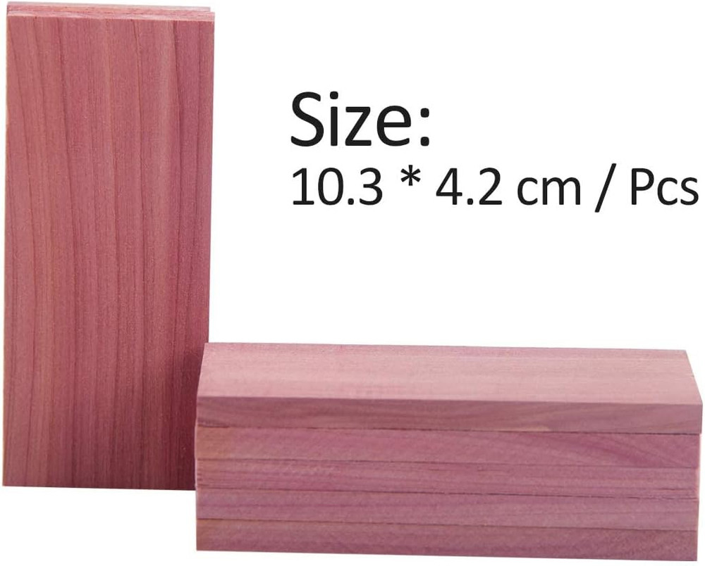 Cedar Blocks for Closet Storage,100% Aromatic Red Ceder Blocks Cedar Planks Chip