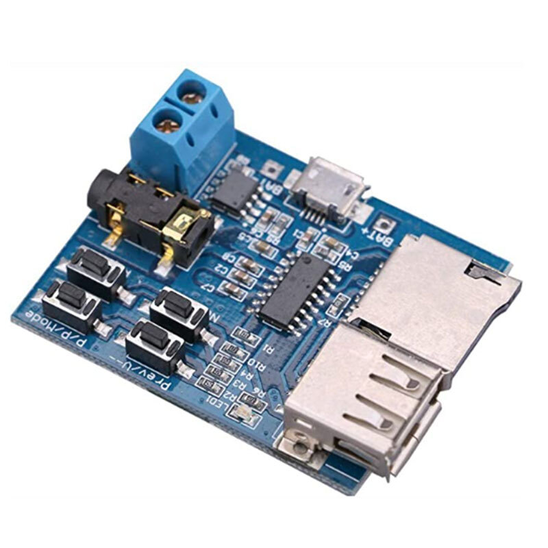 2X(Mp3 Lossless Decoding Board Mp3 Decoder Module TF Card U Disk Decoding5727