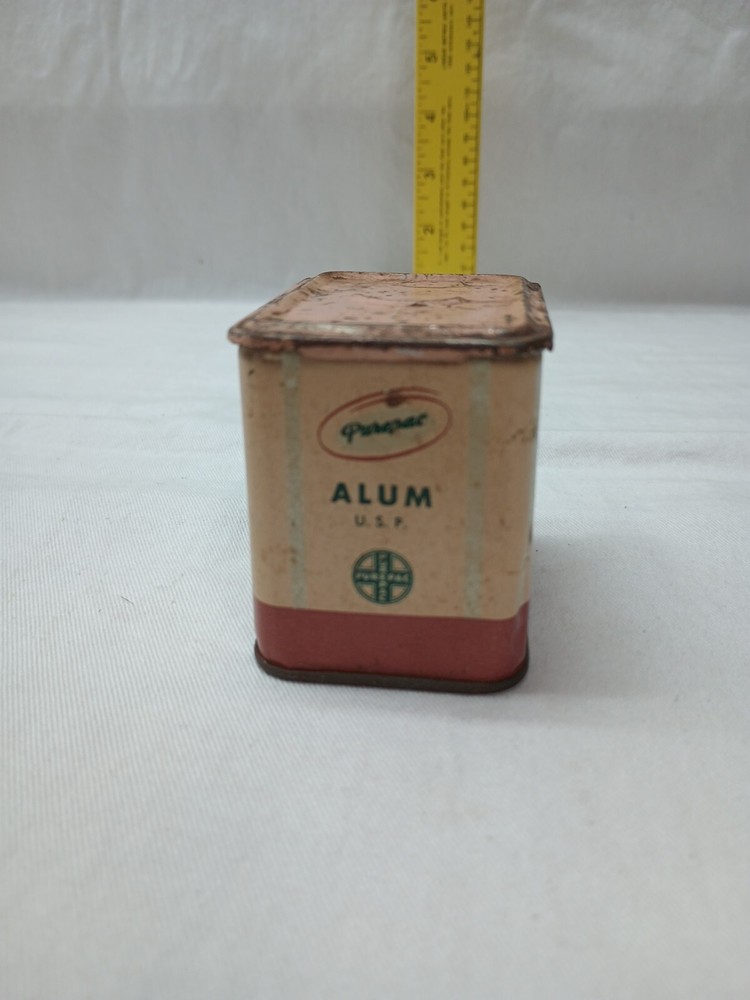 Vintage Purepac Alum Tin