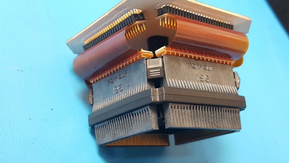 PLCC Adapter, PQFP Clip, 196 Dip, IC Socket, Prototype, PLCC196 to 196 Dip