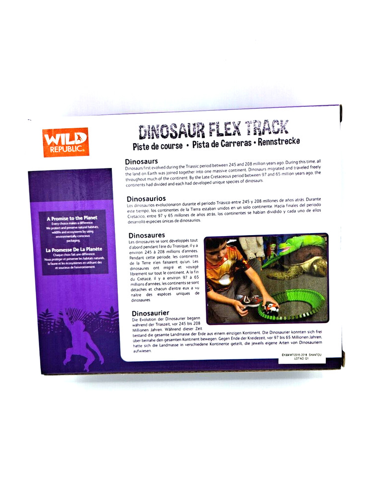 Wild Republic Dinosaur Flex Track 61 pcs NEW