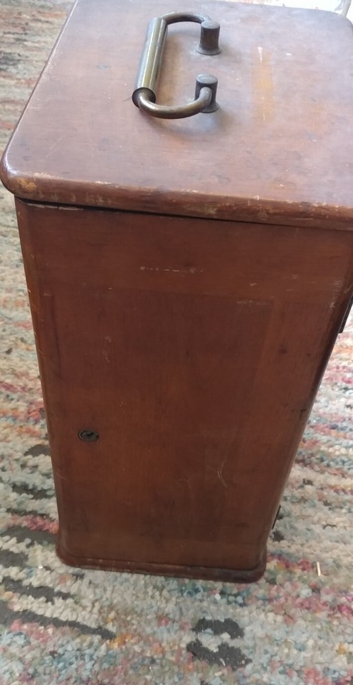 Antique Bausch & Lomb Microscope with Wood Case