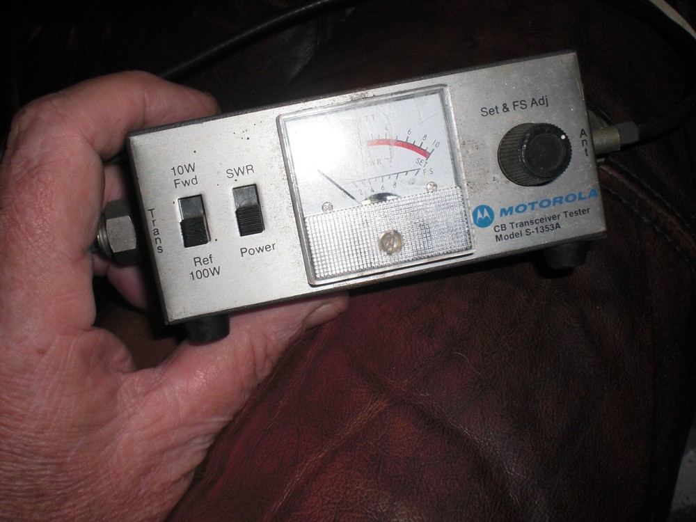Motorola CB Transceiver Tester Model S-1353A
