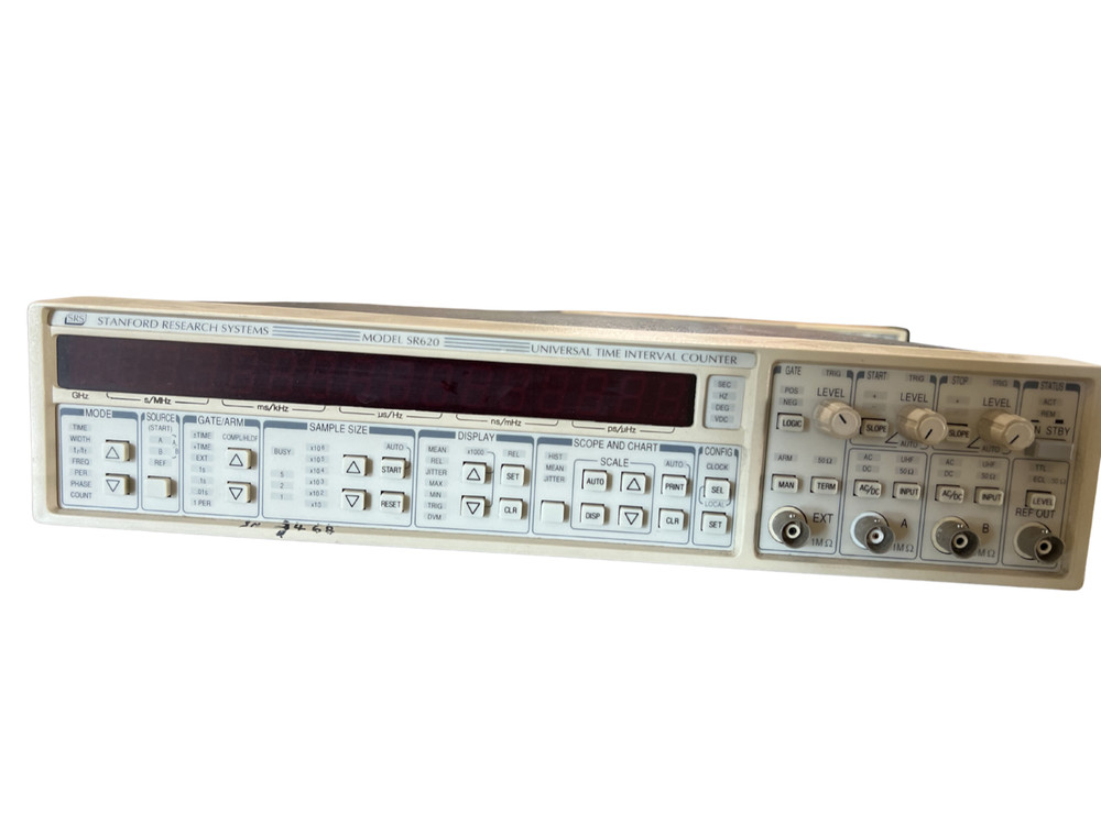 Stanford Research Systems SR620 Universal Time Interval/Frequency Counter /Opt 1