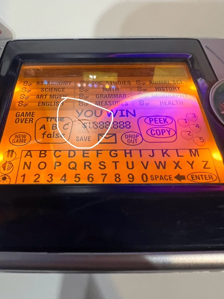 TechnoSource2007 Are You Smarter Than A5th Grader Electronic HandheldGame Tested