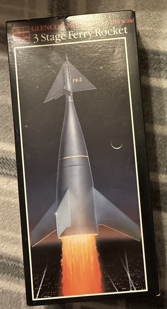 Glencoe Models 3 Stage Ferry Rocket. 1/288. #05908.