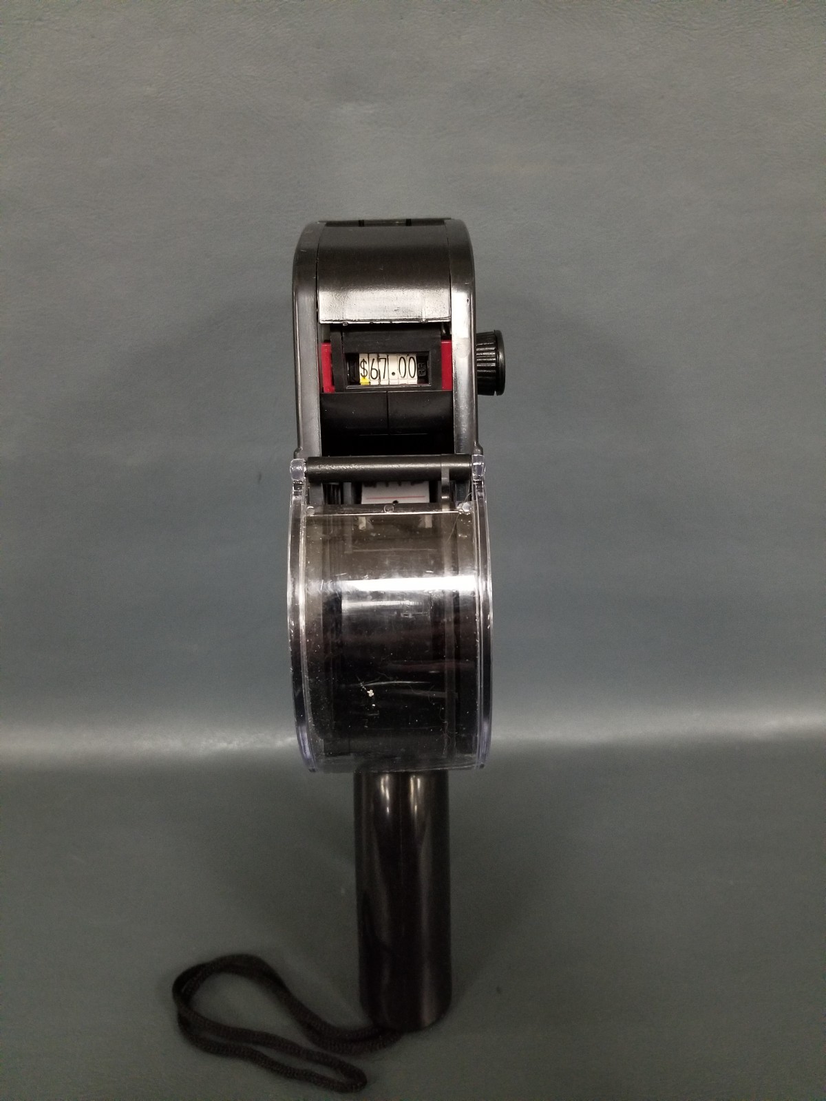 Price Label Machine, Manual Labeling Machine 8 Digits Tag Gun with Blue