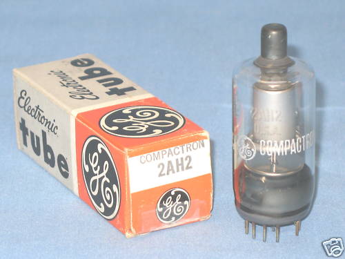 VACUUM TUBE ~ 2AH2 ~ GE ~ NOS ~ 2AH2