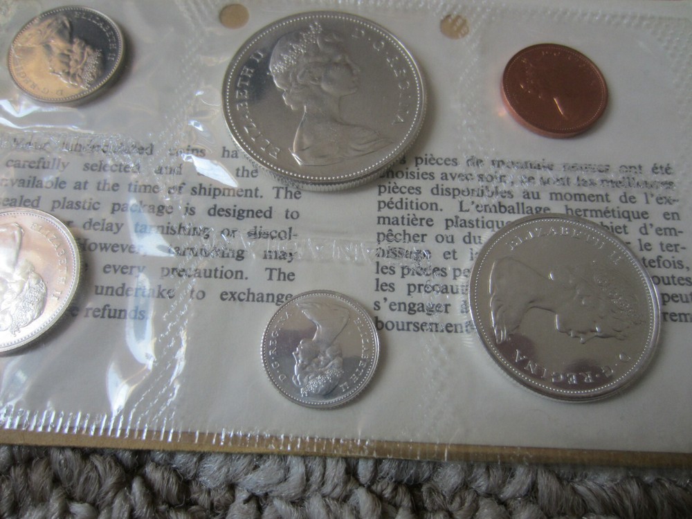 1967 Canada Silver PL Set. Original Mint Packing UNC RJ