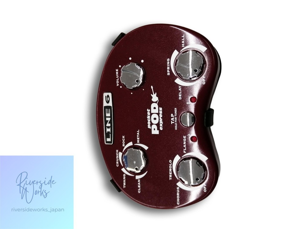 LINE6 POD Guitar Effects Processor and Amp Simulator JP