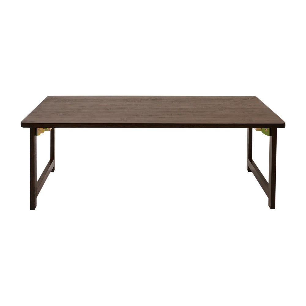 Bamboo Foldable Floor Coffee Table, Low Coffee Table, Floor Standing Table