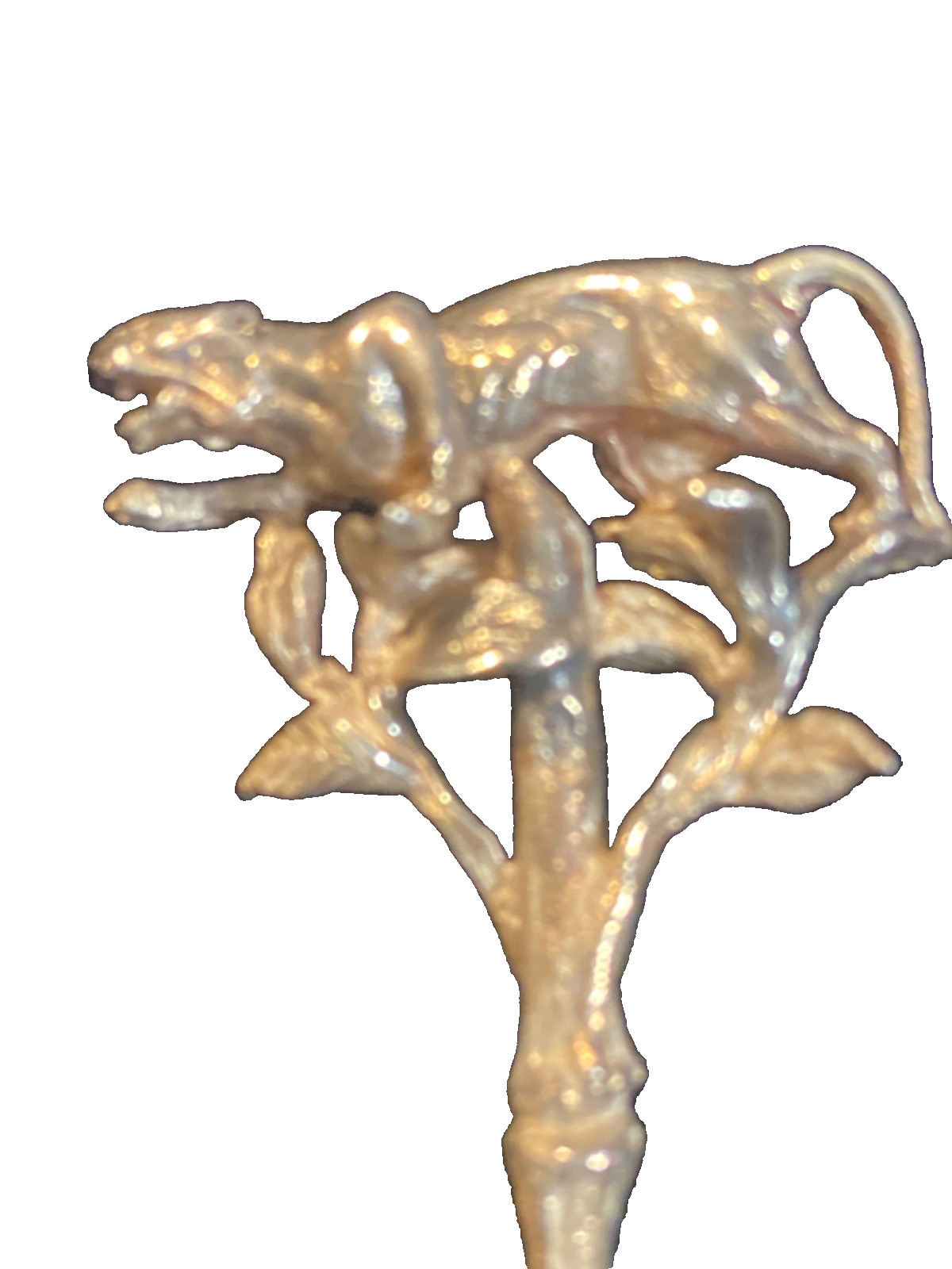 Vintage 6- Safari Sterling .925 cocktail Bamboo style picks A09