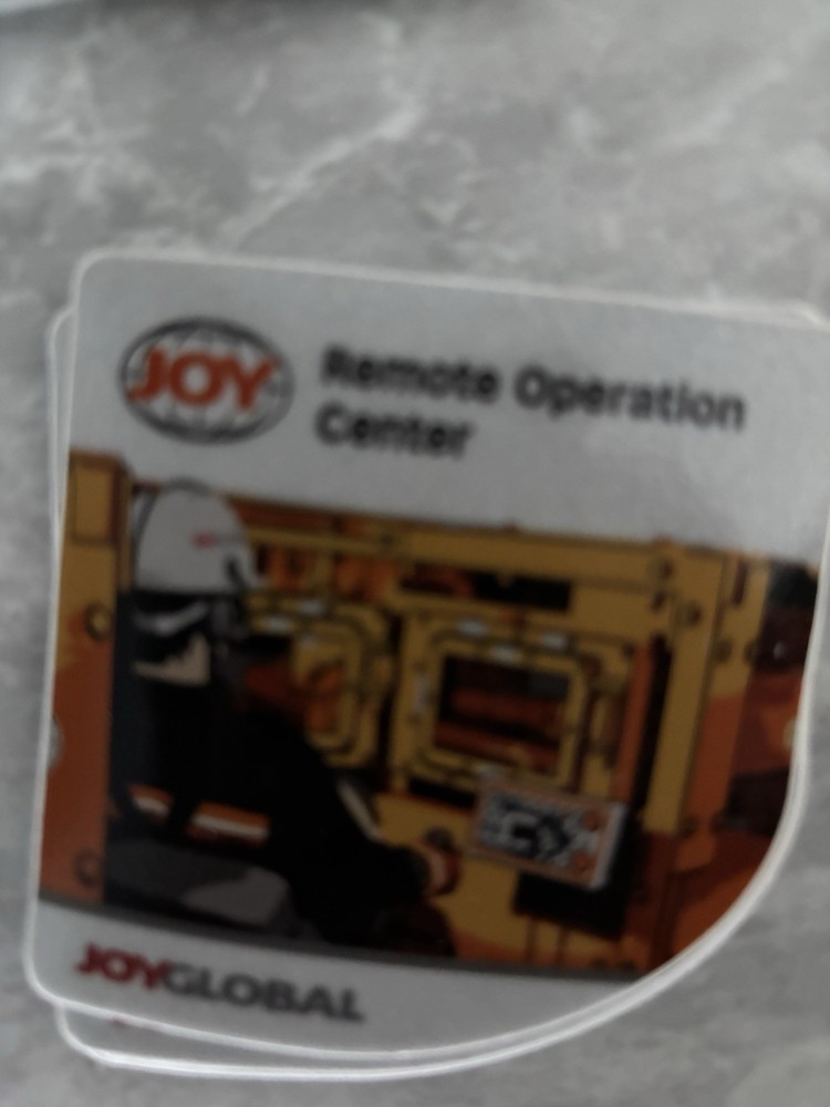 Joy Coal Mining stickers Nice