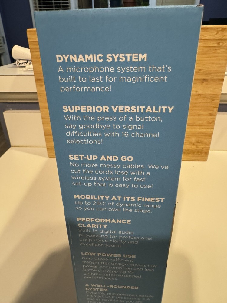 Gemini GDX-1000M Digital Wireless Microphone system