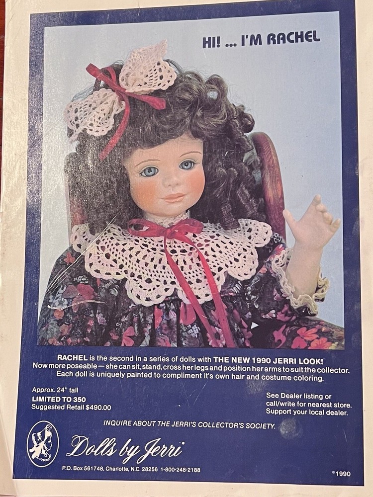 Vintage Doll Reader Catalogs With Inserts Still In Tact. Excellent Condition