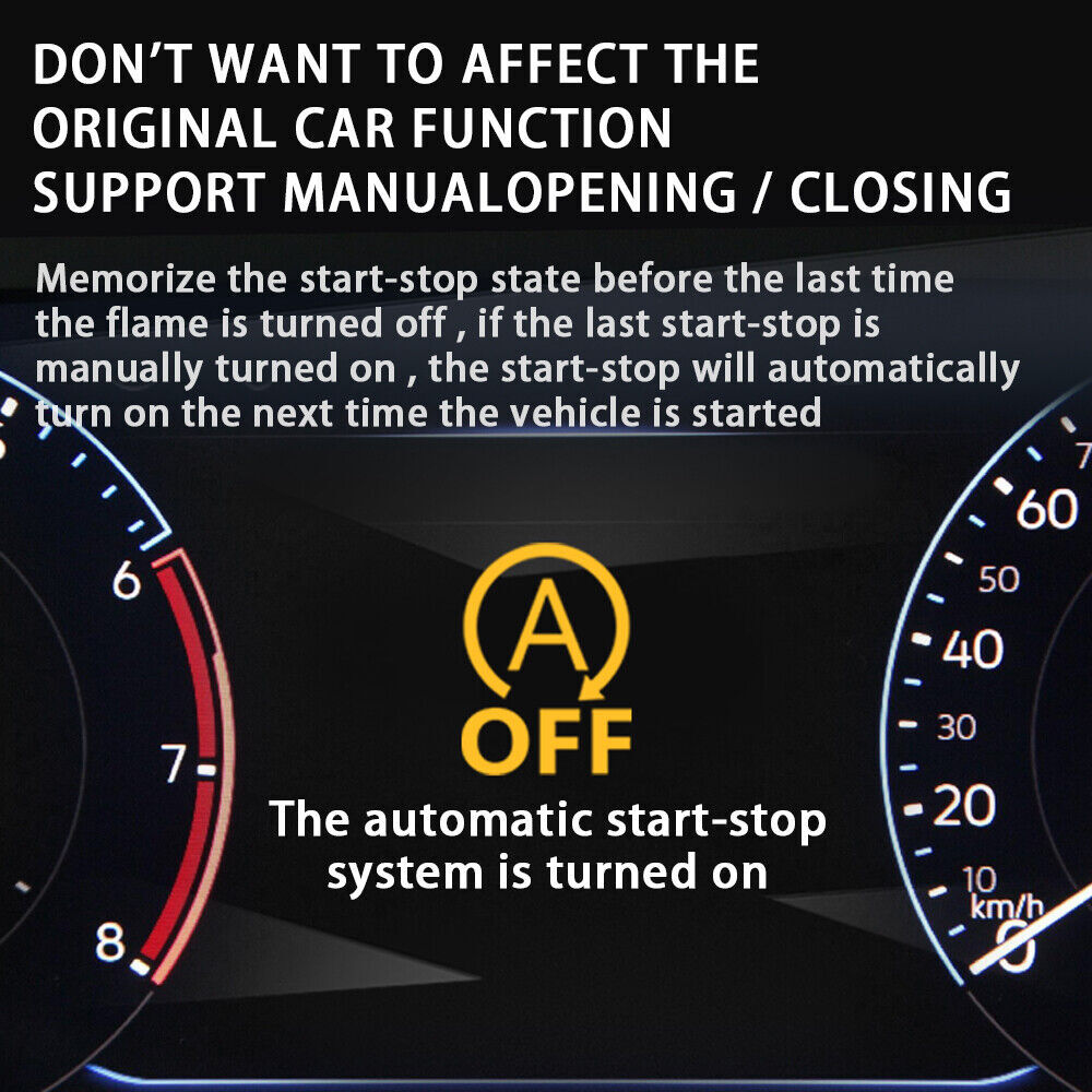 Auto Start Stop Disable Eliminator Canceller Plug Cable ﻿For Ford Maverick 22-24